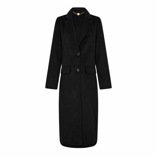 Biba Тренчкот Wool Trench Coat Черно 