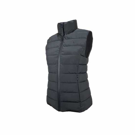 Jack Wills Badwell Lightweight Puffer Gilet Черно Дамски грейки