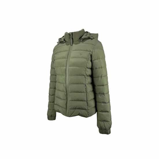 Jack Wills Luna Hooded Puffer Jacket Хаки 