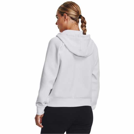 Under Armour Unstop Flc Hoodie Ld99 Бяло Дамски суичъри и блузи с качулки