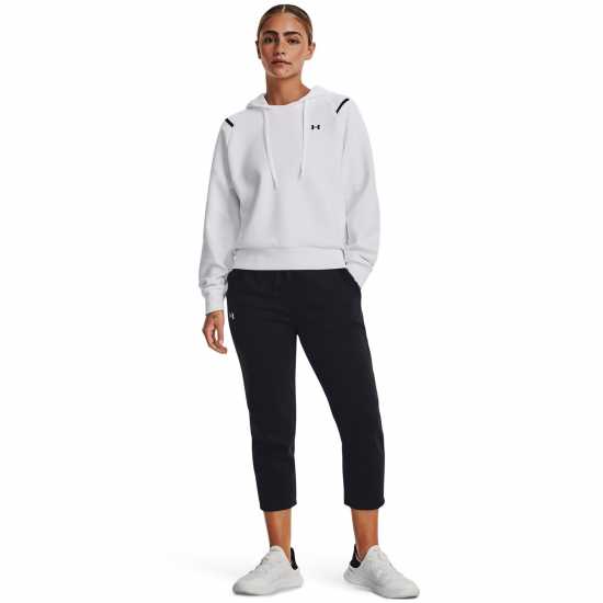 Under Armour Unstop Flc Hoodie Ld99 Бяло Дамски суичъри и блузи с качулки