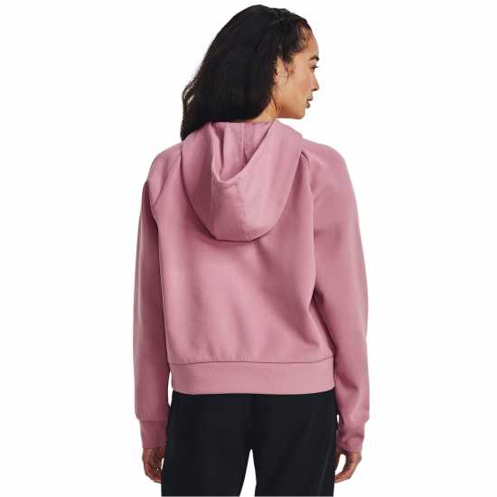 Under Armour Unstop Flc Hoodie Ld99 Розово Дамски суичъри и блузи с качулки