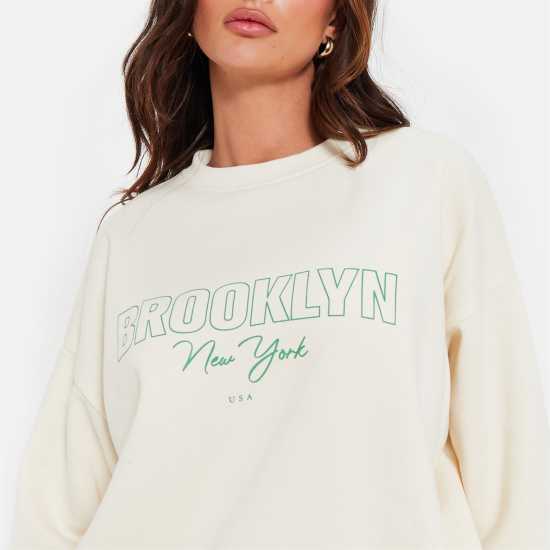 I Saw It First Brooklyn Graphic Sweatshirt  