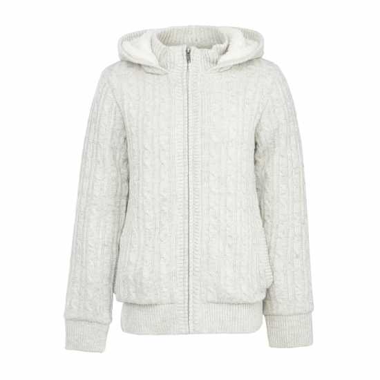 Soulcal Hooded Zip Knit Ld44  Дамски пуловери и жилетки