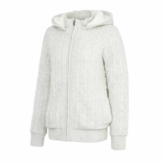 Soulcal Hooded Zip Knit Ld44  Дамски пуловери и жилетки