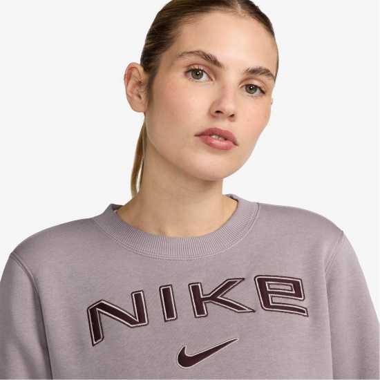 Nike Sportswear Phoenix Fleece Women's Standard Logo Crew-Neck Sweatshirt  