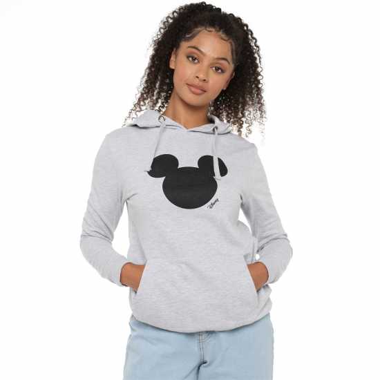 Disney Hoodie Сива Хизър Дамски суичъри и блузи с качулки