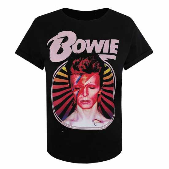 Official Bowie T-Shirt  Дамски тениски с яка