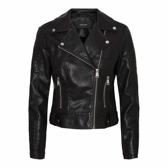 Vero Moda Мотоциклетно Яке Vm Kerri Ultra Coated Biker Jacket  Vero Moda