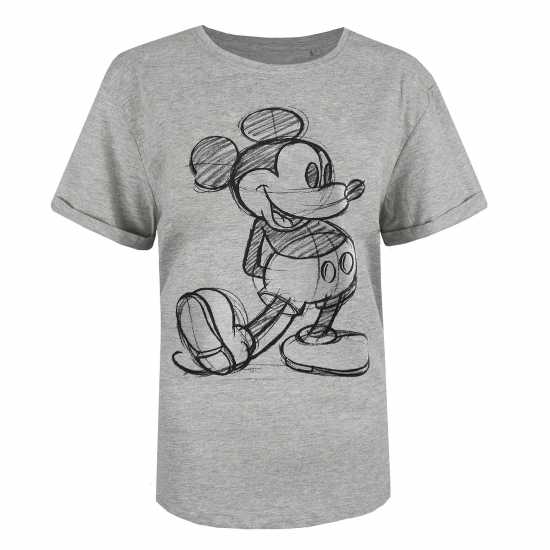 Disney T-Shirt Мики Сиво 