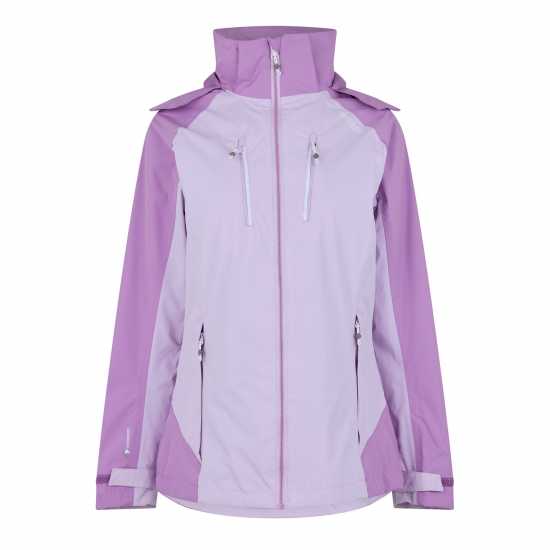 Regatta Непромокаемо Яке Lalita Waterproof Jacket Anorak Womens Сиренево Дамски грейки