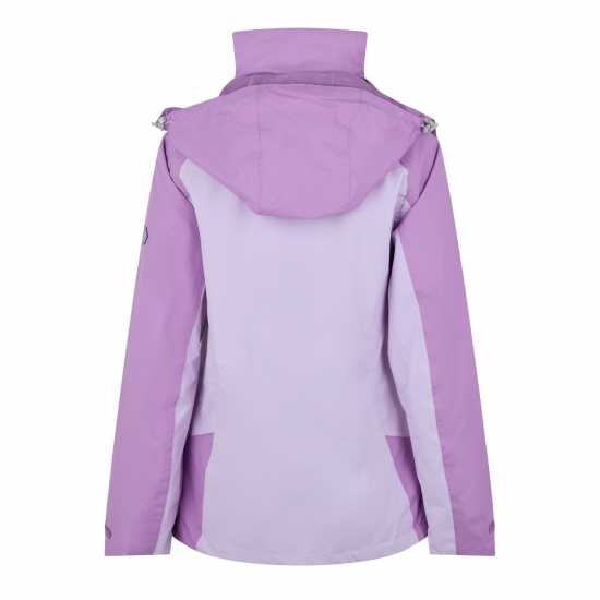 Regatta Непромокаемо Яке Lalita Waterproof Jacket Anorak Womens Сиренево Дамски грейки