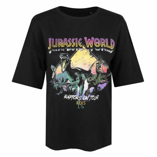 Jurassic World Park Tour 2015 T-Shirt  Дамски тениски с яка