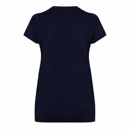 Castore Leisure Tee Ld99 Морска синьо Дамски тениски с яка