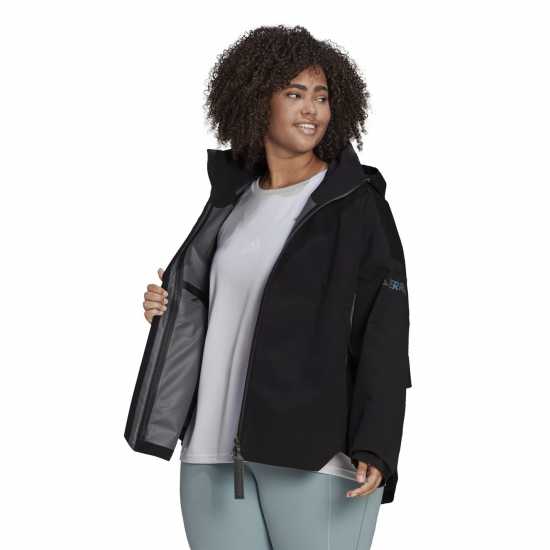 Adidas Terrex Ct Myshelter Rain.rdy Jacket (Plus Size) Womens  Дамски грейки