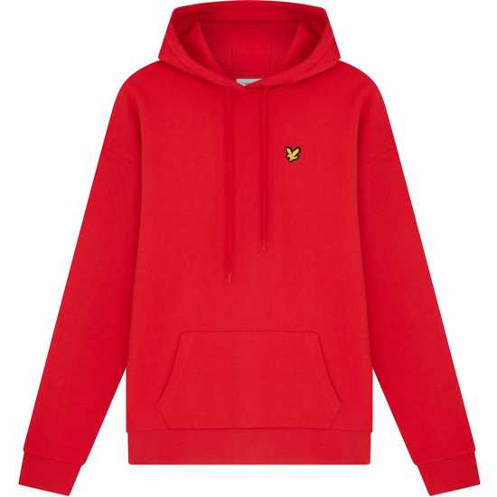 Lyle And Scott Lyle Oversized Hdy Ld99 Селведж Червен 