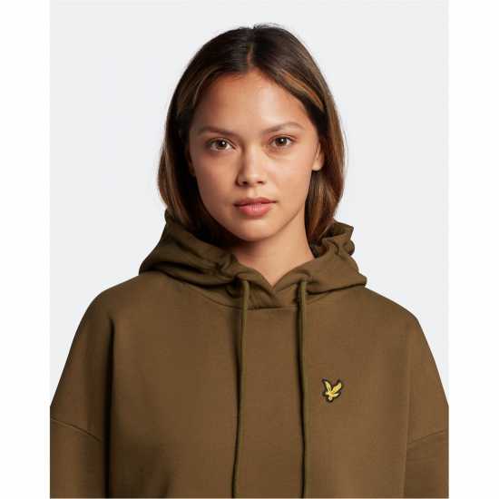 Lyle And Scott Lyle Oversized Hdy Ld99 Дълбок маслинен 