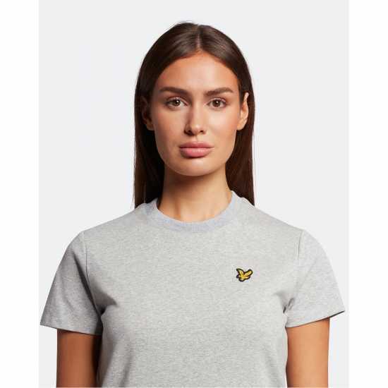 Lyle And Scott Lyle Reg T-Shirt Ld99 Светло сиво марл 