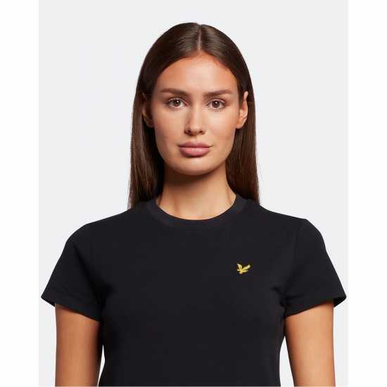 Lyle And Scott Lyle Reg T-Shirt Ld99 Център черен 