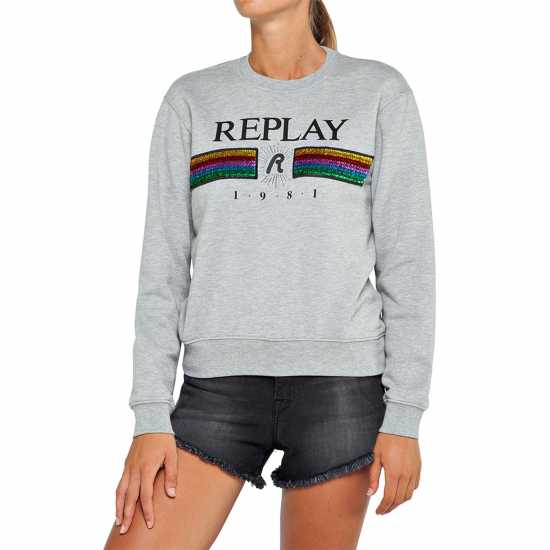 Replay Rainbow Sweatshirt  