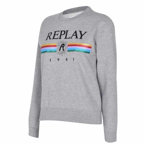 Replay Rainbow Sweatshirt  