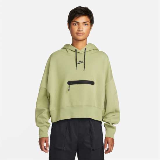 Nike Tech Fleece Hoodie Womens Алигатор / Черен Дамски суичъри и блузи с качулки