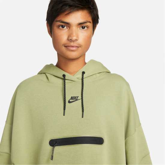 Nike Tech Fleece Hoodie Womens Алигатор / Черен Дамски суичъри и блузи с качулки