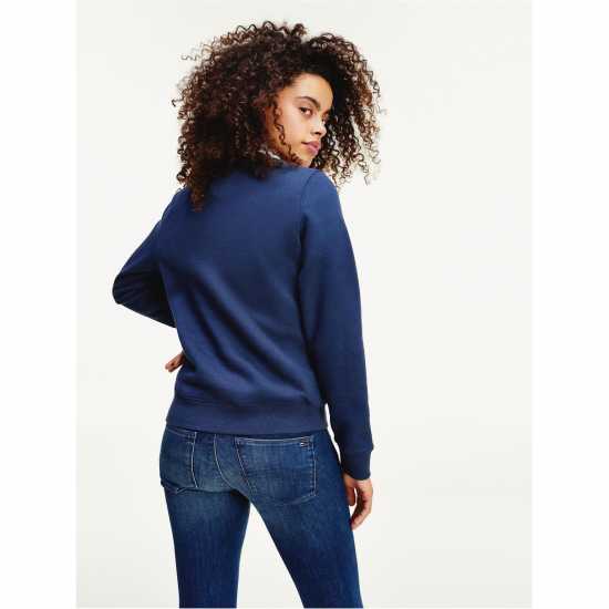 Tommy Jeans Regular Fleece Crew Neck Sweater  Дамски пуловери