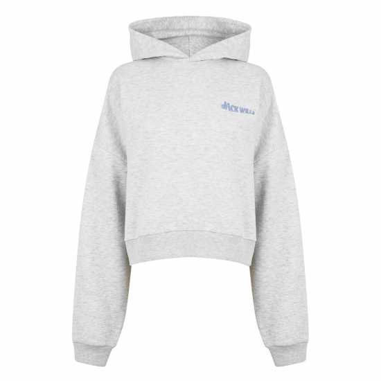 Jack Wills Essentials Hoodie Ld44 Светло сиво 