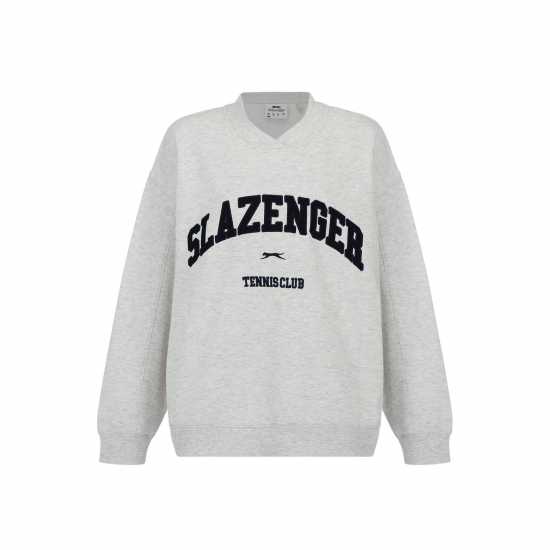 Slazenger V Neck Crew Ld44  Дамски пуловери