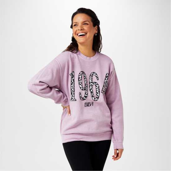 Biba Logo Sweatshirt Розово 1964 