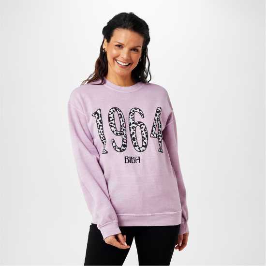 Biba Logo Sweatshirt Розово 1964 