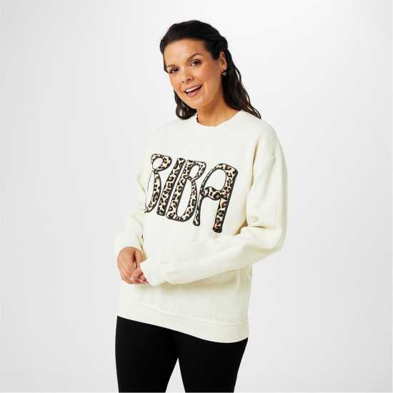 Biba Logo Sweatshirt Крем 