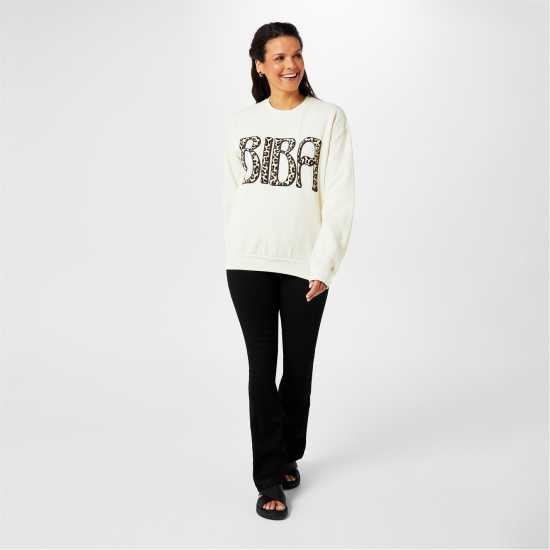 Biba Logo Sweatshirt Крем 