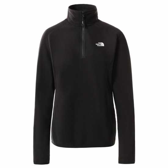 The North Face 100 Glacier Quarter Zip Fleece Черно ТНФ Дамски полар