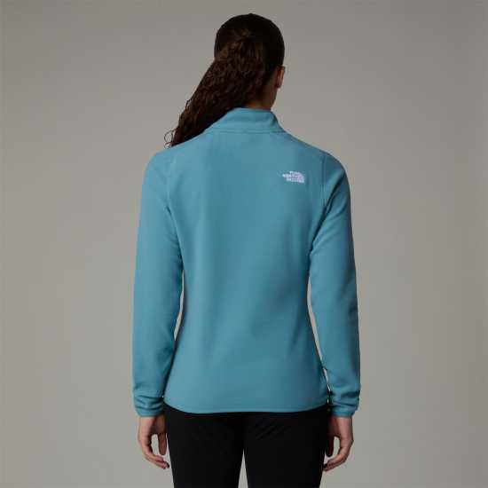 The North Face 100 Glacier Quarter Zip Fleece Алге Блу Дамски полар