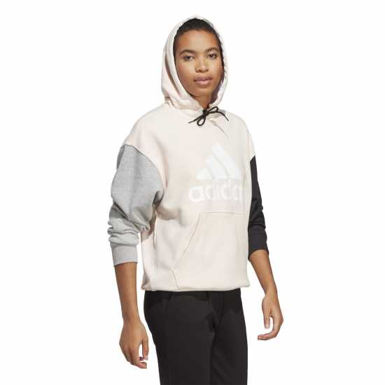 Adidas Essentials Big Logo Oversized French Terry Hoodie Hoody Womens  Дамски суичъри и блузи с качулки