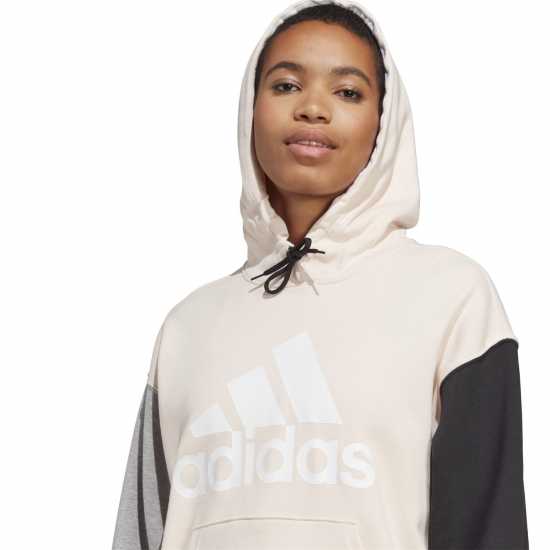 Adidas Essentials Big Logo Oversized French Terry Hoodie Hoody Womens  Дамски суичъри и блузи с качулки