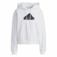 Adidas Future Icons Badge Of Sport Hoodie Womens Hoody Бяло Дамски суичъри и блузи с качулки