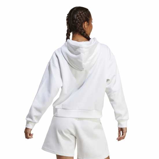 Adidas Future Icons Badge Of Sport Hoodie Womens Hoody Бяло Дамски суичъри и блузи с качулки