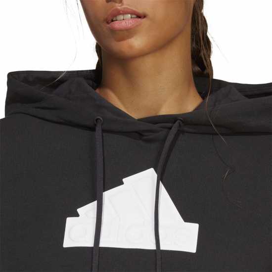 Adidas Future Icons Badge Of Sport Hoodie Womens Hoody Черно Дамски суичъри и блузи с качулки