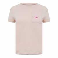 Reebok Ri Bl Tee Ld99 Светло розово Дамски тениски и фланелки