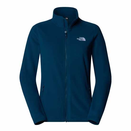 The North Face 100 Glacier Full-Zip Fleece Полунощно петрол Дамски полар