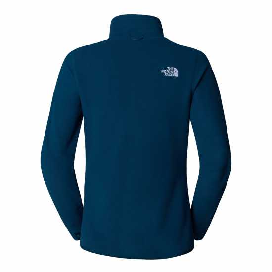 The North Face 100 Glacier Full-Zip Fleece Полунощно петрол Дамски полар