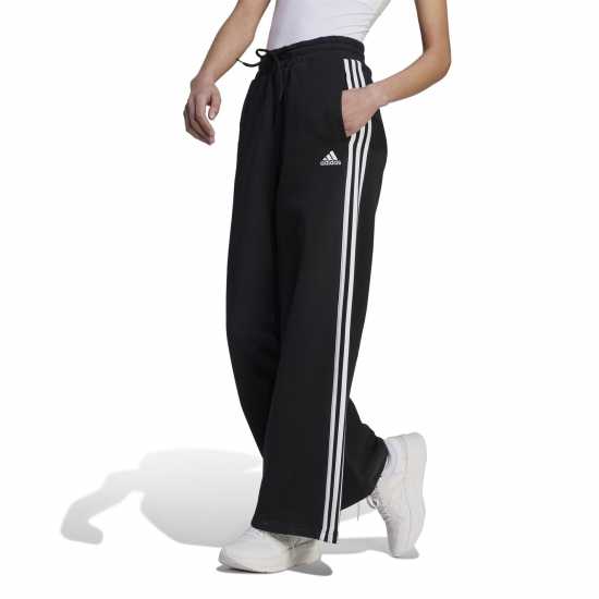 Adidas Essentials 3-Stripes French Terry Wide Joggers Womens  Дамски долнища на анцуг