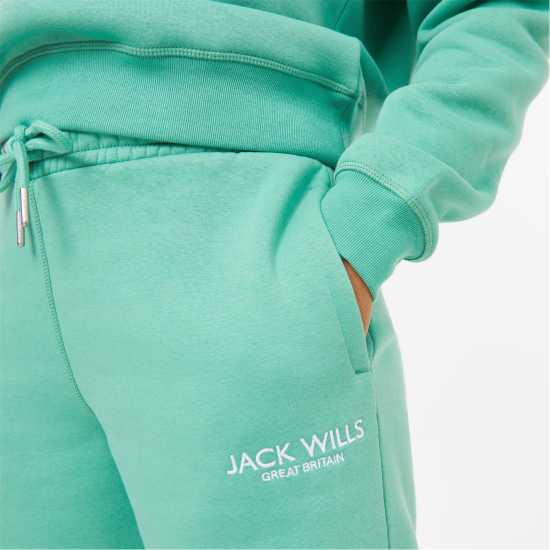 Jack Wills Bayton Relaxed Joggers Clover Дамски долнища на анцуг