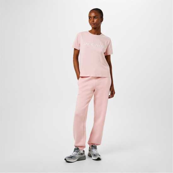 Jack Wills Bayton Relaxed Joggers Меко розово 