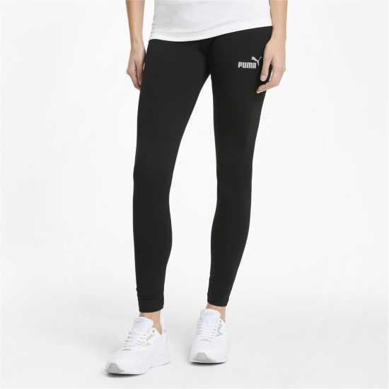 Puma Essential Leggings Womens Черно Пума Дамско трико и клинове