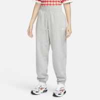 Nike Phoenix Fleece Joggers Womens Сива Хизър Дамски долнища на анцуг