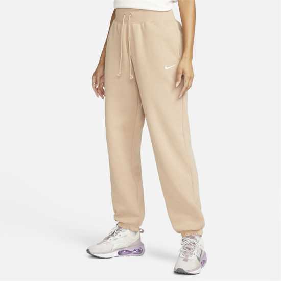 Nike Phoenix Fleece Joggers Womens Коноп/Платно Дамски долнища на анцуг